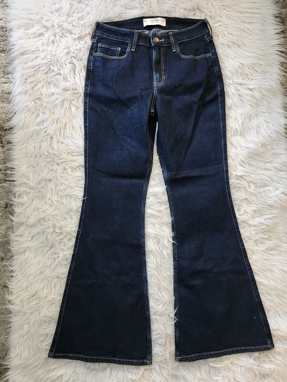 Hollister high rise flare jeans 10R